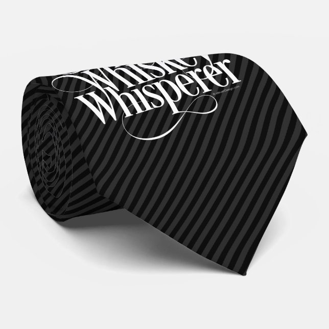 Whiskey Whisperer Neck Tie Krawatte (Gerollt)