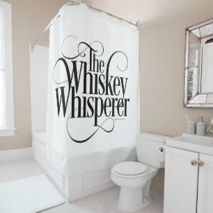 Whiskey Whisperer Shower Curtain Duschvorhang