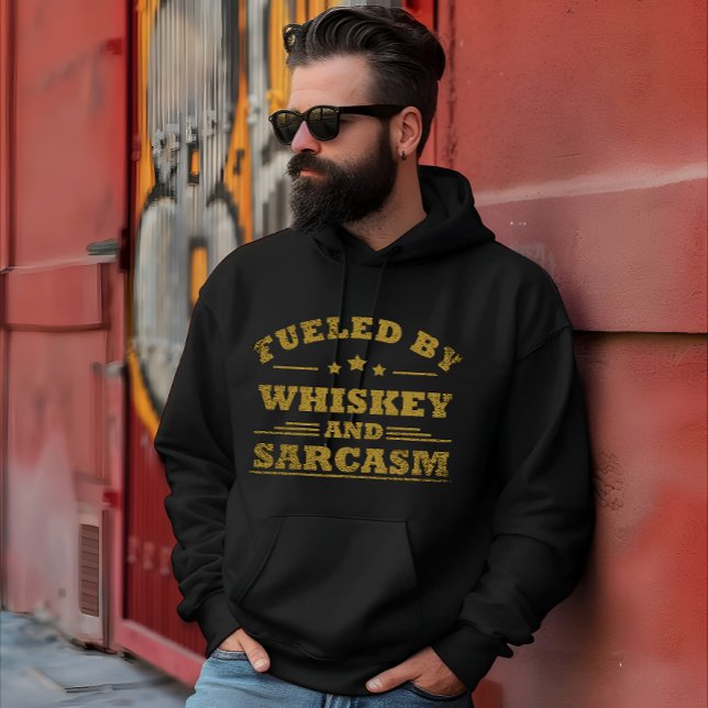 Whiskey zitiert lustige Alkoholkonsum Redewendunge Hoodie (Von Creator hochgeladen)