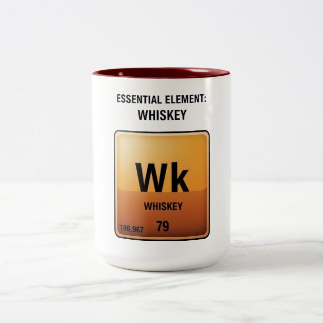 Whiskey Zweifarbige Tasse (Mittel)