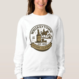 Whiskeytown - Historisches Kalifornien Vintages Em Sweatshirt