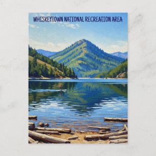 Whiskeytown Nationales Erholungsgebiet California Postkarte