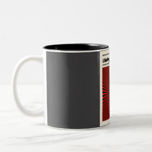 Whisky A Go Retro Art Zweifarbige Tasse
