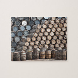 Whisky-Böttcherei-Laubsäge Puzzle