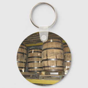 Whisky-Fässer Schlüsselanhänger