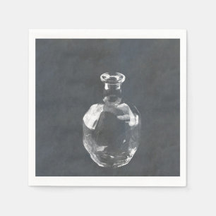 Whisky Flasche Serviette