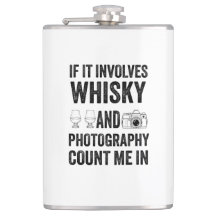 Whisky & Fotografie - Lustiges Hobby-Design