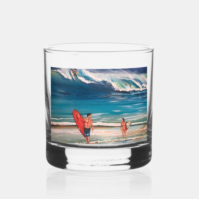Whisky-Glas, Trinkbehälter Whiskyglas (Vorderseite)