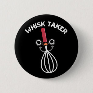 Whisky nehmen lustige Backpuppe Dark BG Button