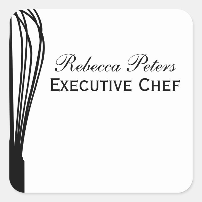 Whisky Quadratischer Aufkleber (Vorderseite)