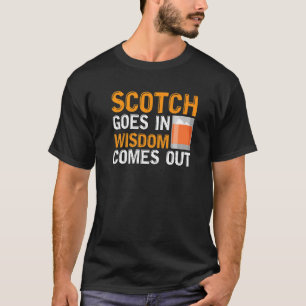 Whisky rein, Whisky raus, Whiskytrinker T-Shirt