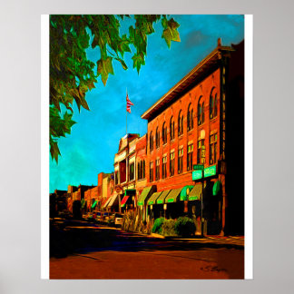"Whisky Row Prescott" "Prescott Art" Poster