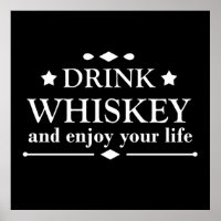 Whisky trinken und Ihr Leben genießen