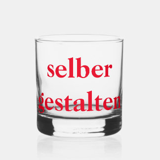 Whiskyglas selber gestalten 