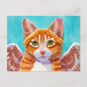 Whiskys, Angel Cat Postkarte