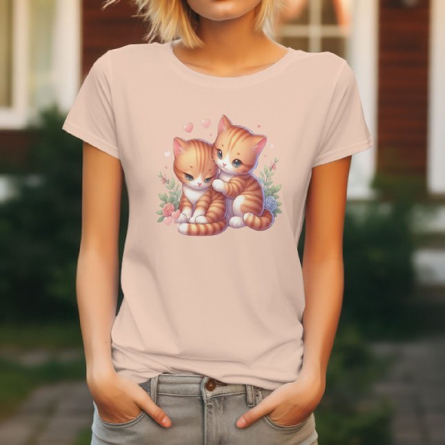 Whiskys und zarte bezaubernde Katzen T-Shirt (Von Creator hochgeladen)