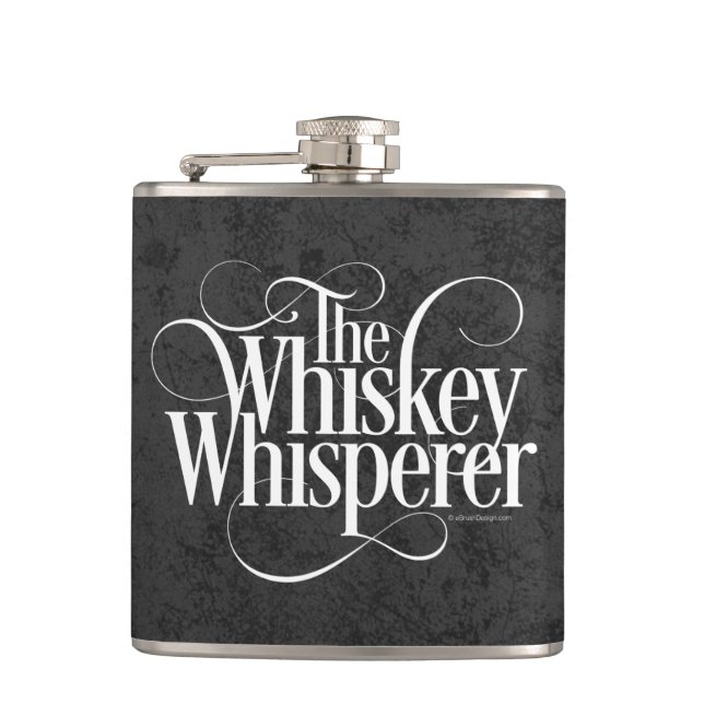WhiskyWhisperer Flachmann (Vorderseite)