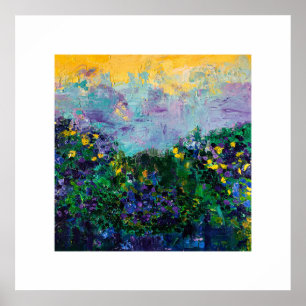 Whisper Blütenposter Poster