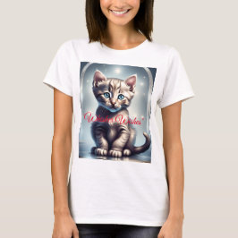 "Whisper wünscht" Kätzchen T - Shirt