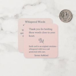 Whispered Words-V1_thank you note Mitteilungskarte