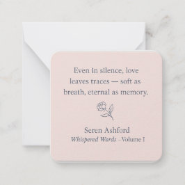 Whispered Words_Volume 1_Card #4 Mitteilungskarte