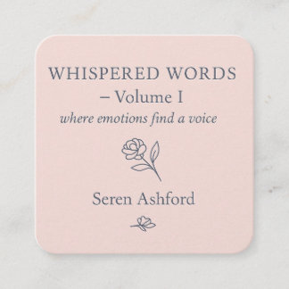 Whispered Words Volume 1: Complete Card Set Mitteilungskarte