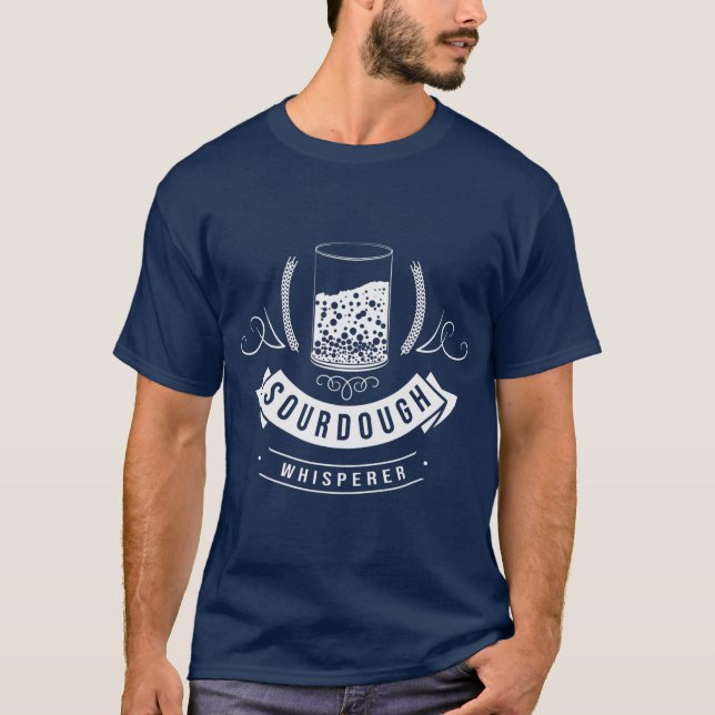 Whisperer Backbäckerei Brot Lover T-Shirt (Vorderseite)
