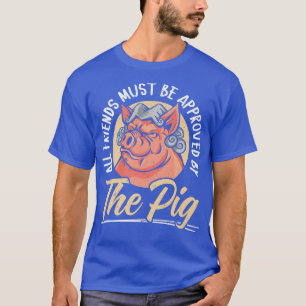 Whisperer Bauer tierische Landwirtschaft Schweinef T-Shirt