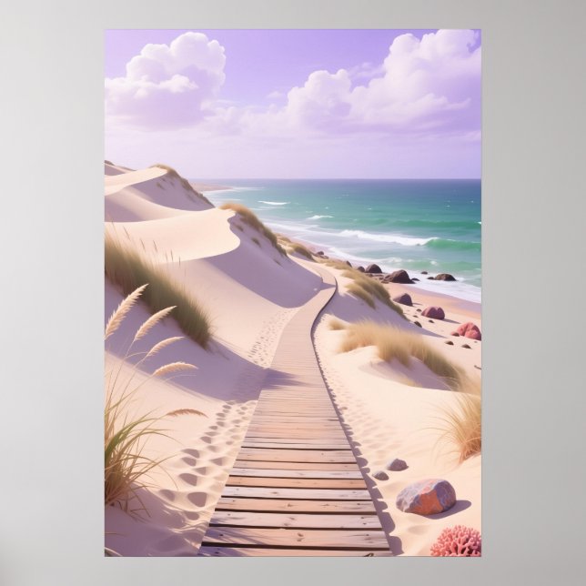 Whispering Tides Pathway Poster (Vorne)