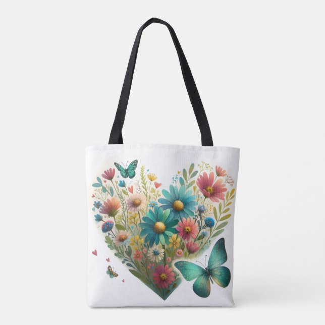 Whispering Wildflower Butterflies Botanical (Rückseite)