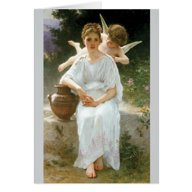 Whisperings der Liebe durch Bouguereau (Vorne)