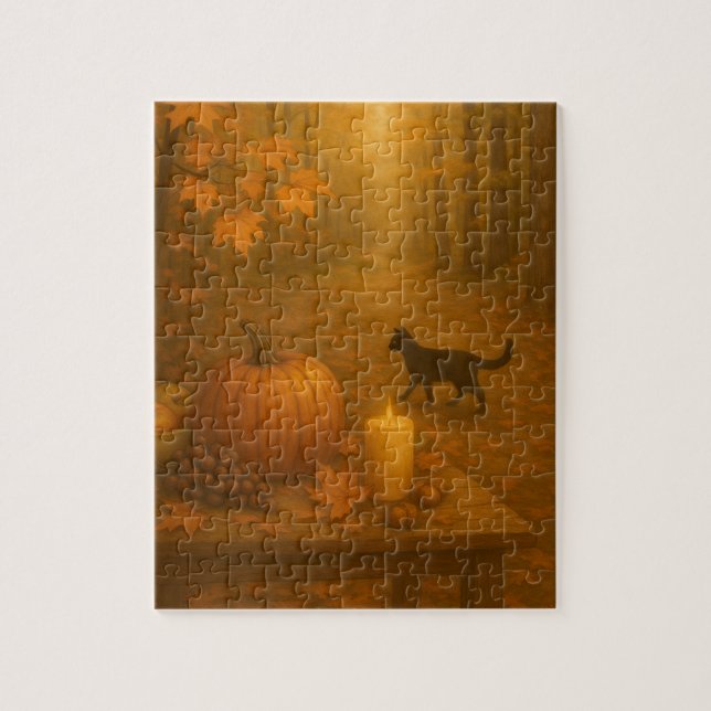 Whisperlight - Herbstwald Puzzle (Vertikal)