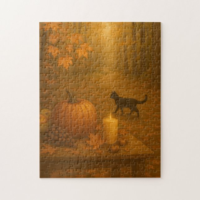 Whisperlight - Herbstwald Puzzle (Vertikal)