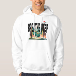 Whispern Pines Minimalistisch Sweater Hoodie
