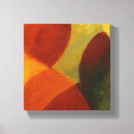 Whispers in the Web Square Color Block Leinwanddruck