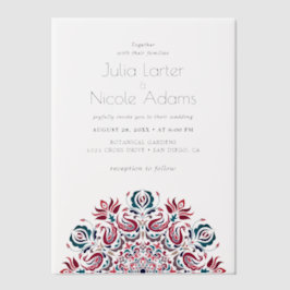 Whispers Lake Swan Lotus Blume Mandala Wedding