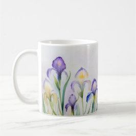 Whispers of Spring – Iris Bloom Mug Kaffeetasse
