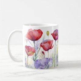 Whispers of Spring – Poppy Bloom Mug Kaffeetasse
