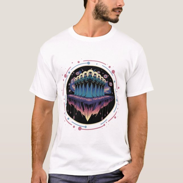 Whispers of the Cosmic Veil T-Shirt (Vorderseite)