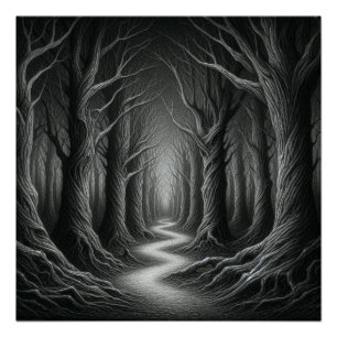 Whispers of the Enchanted Forest Poster