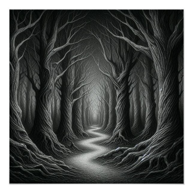 Whispers of the Enchanted Forest Poster (Vorderseite)