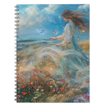 Whispers of the Meadow: Ghoful Journey Notebook