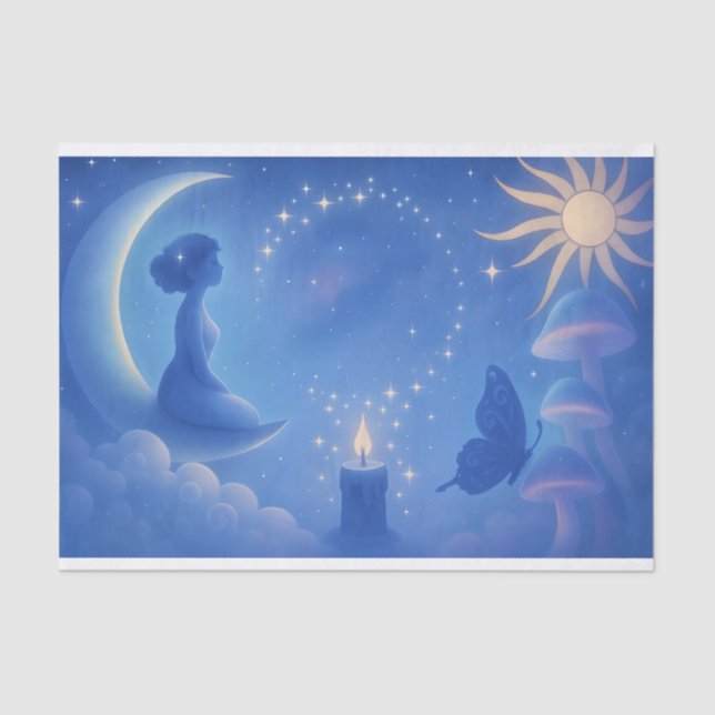 Whispers Of The Moon Seidenpapier (Vorderseite)