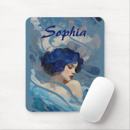 Whispers of the Ocean Goddess Mousepad