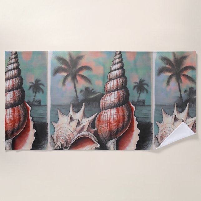 Whispers Of The Shore Strandtuch (Vorderseite)