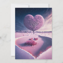 Whispers of the Wintry Night: Dreamy Winter Heart