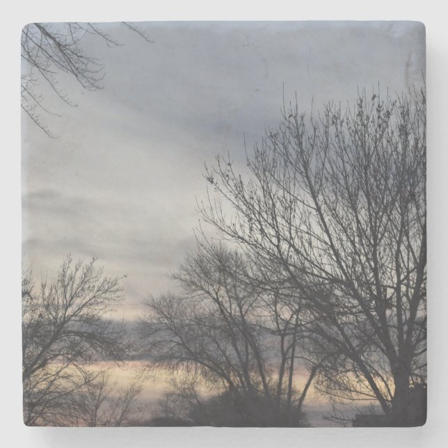 Whispers of Winter  Steinuntersetzer (Vorderseite)