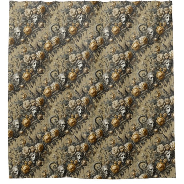 Whispers & Whelps a Vergessene Märchen - Duschvorhang (Vorderseite)