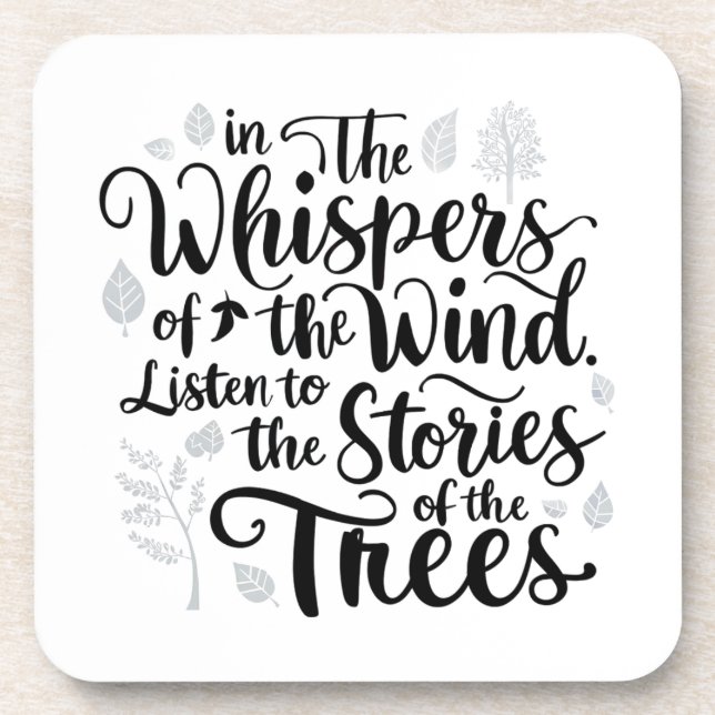 Whispers Wind Untersetzer (Vorderseite)