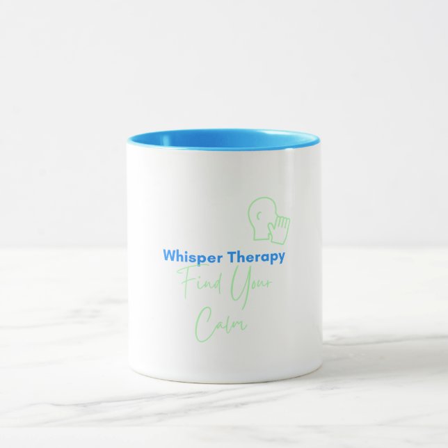 Whispertherapie: Ruhe finden Tasse (Zentrum)